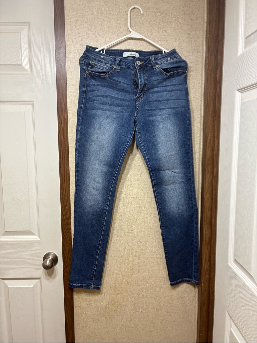 Women's Kancan Dark Blue Skinny Jeans